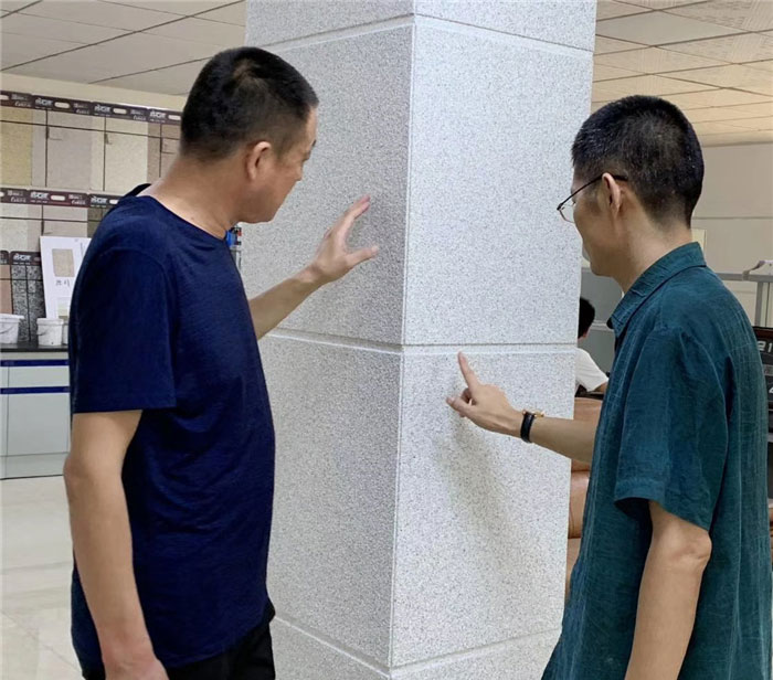 保護膠多彩技術砂包砂技術